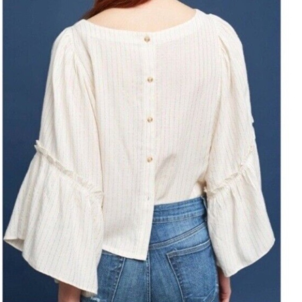🎀FLOREAT ANTHROPOLOGIE xs otilia blouse